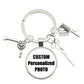 Personalized Photo Keychain – Custom Family Picture Gift for Parents & Loved Ones