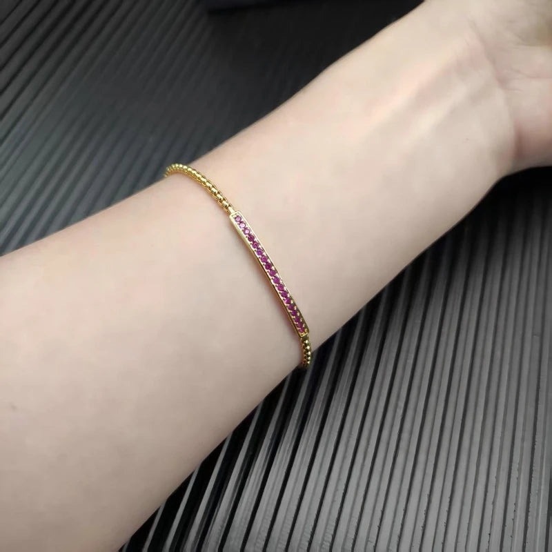 Retro Couple Charm Bracelet