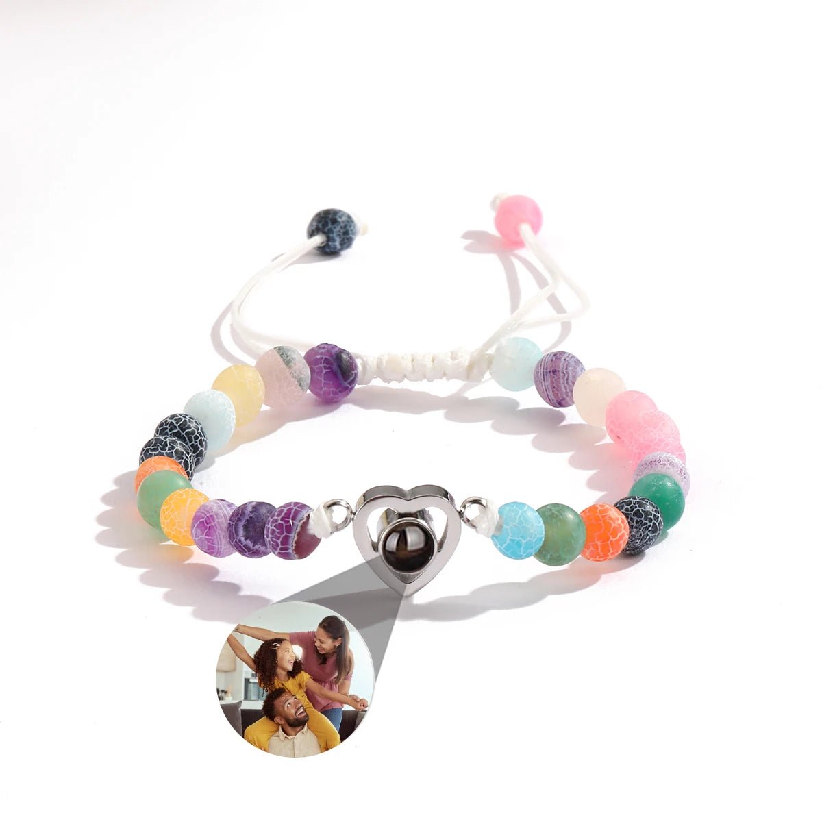 Custom Photo Projection Bracelet Personalized Picture Jewelry Gift for Women