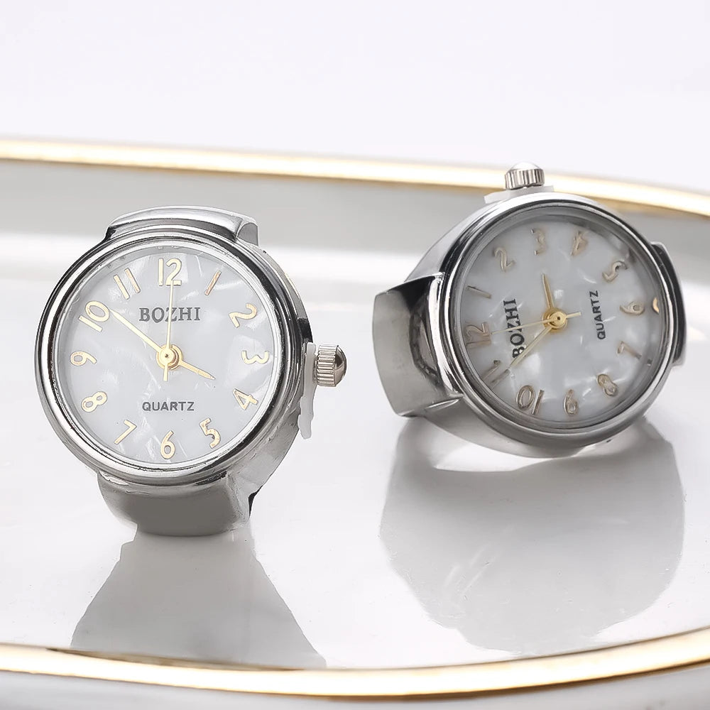Digital Quartz Finger Watch Ring