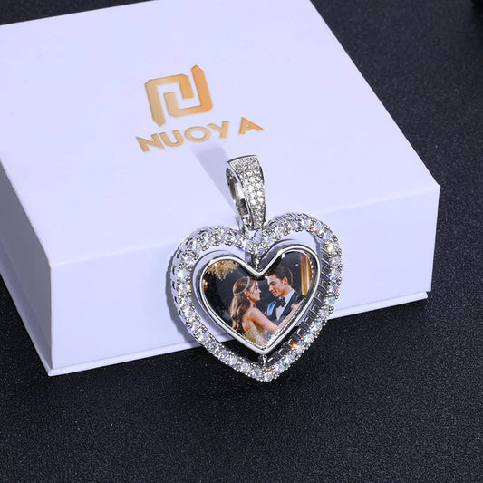Heart Picture Pendant Necklace