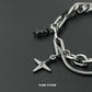Retro Black Star Titanium Steel Bracelet – Trendy Hip Hop Unisex Jewelry