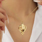 Personalized Projection Necklace Custom Sikhism Symbol