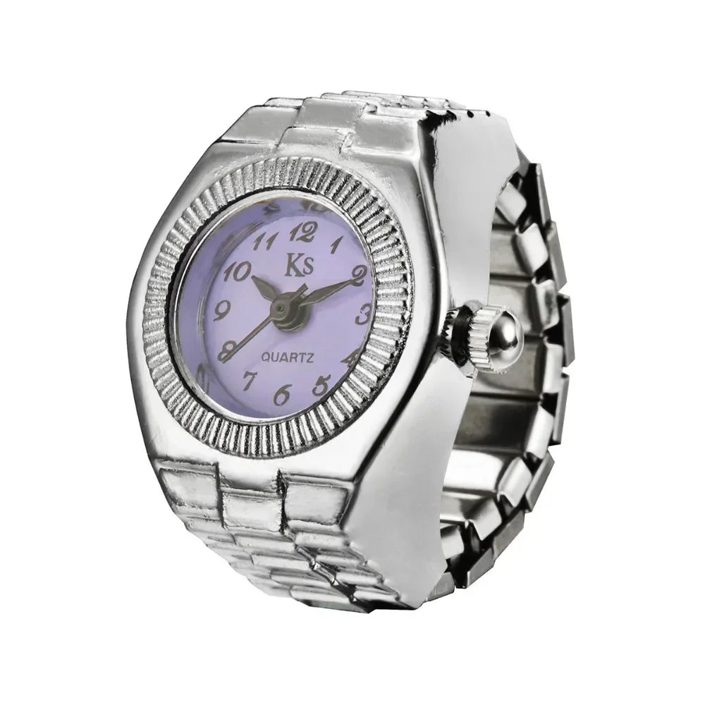 Digital Quartz Finger Watch Ring