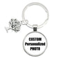 Personalized Photo Keychain – Custom Family Picture Gift for Parents & Loved Ones
