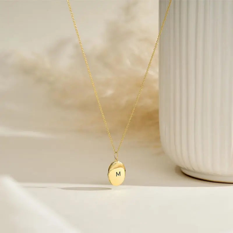 Personalized Custom Color Printed Photo Necklace Stain