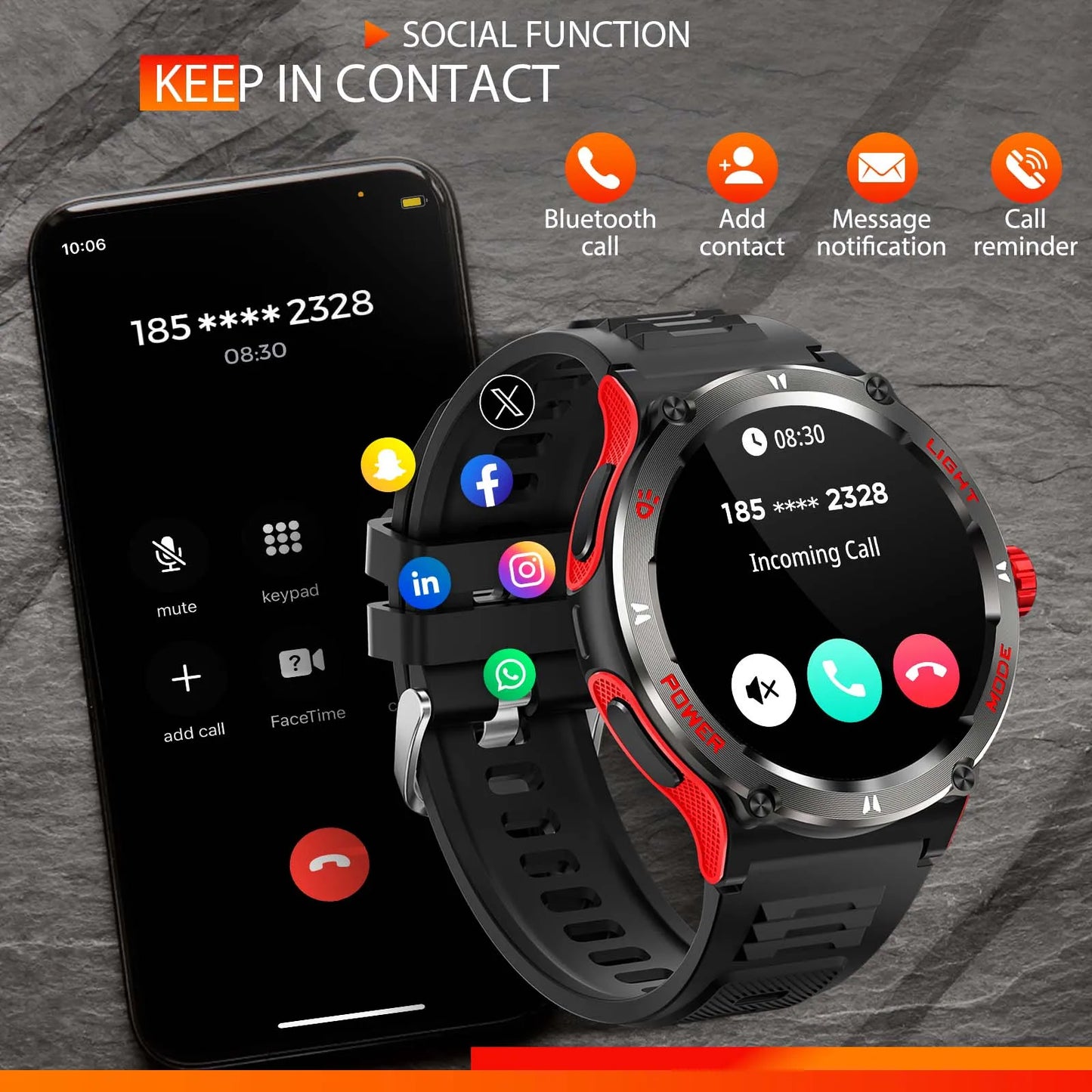 EIGIIS KT76 Sport Smartwatch