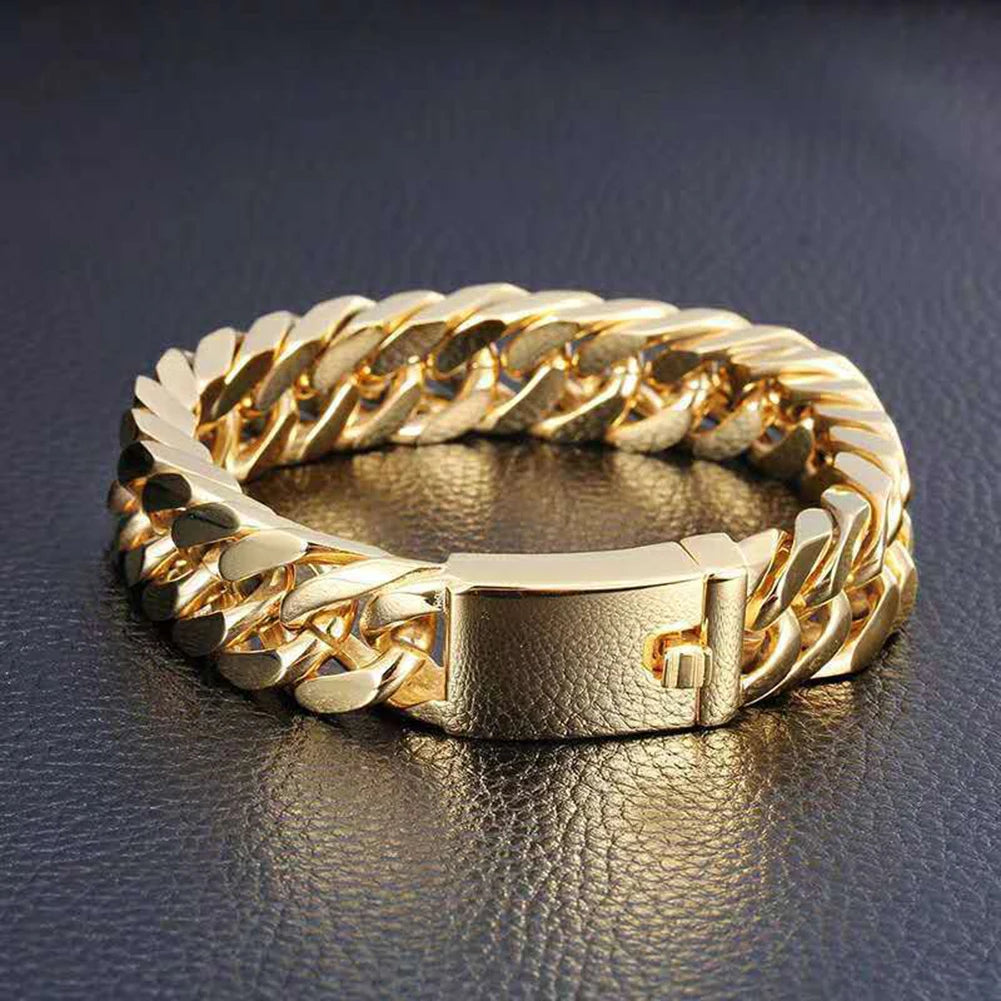 Alloy Cuff Bangle with Buckle