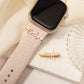 Personalized Apple Watch Band Name Charm