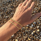 Locomotive Curb Cuban Link Chain Bracelet