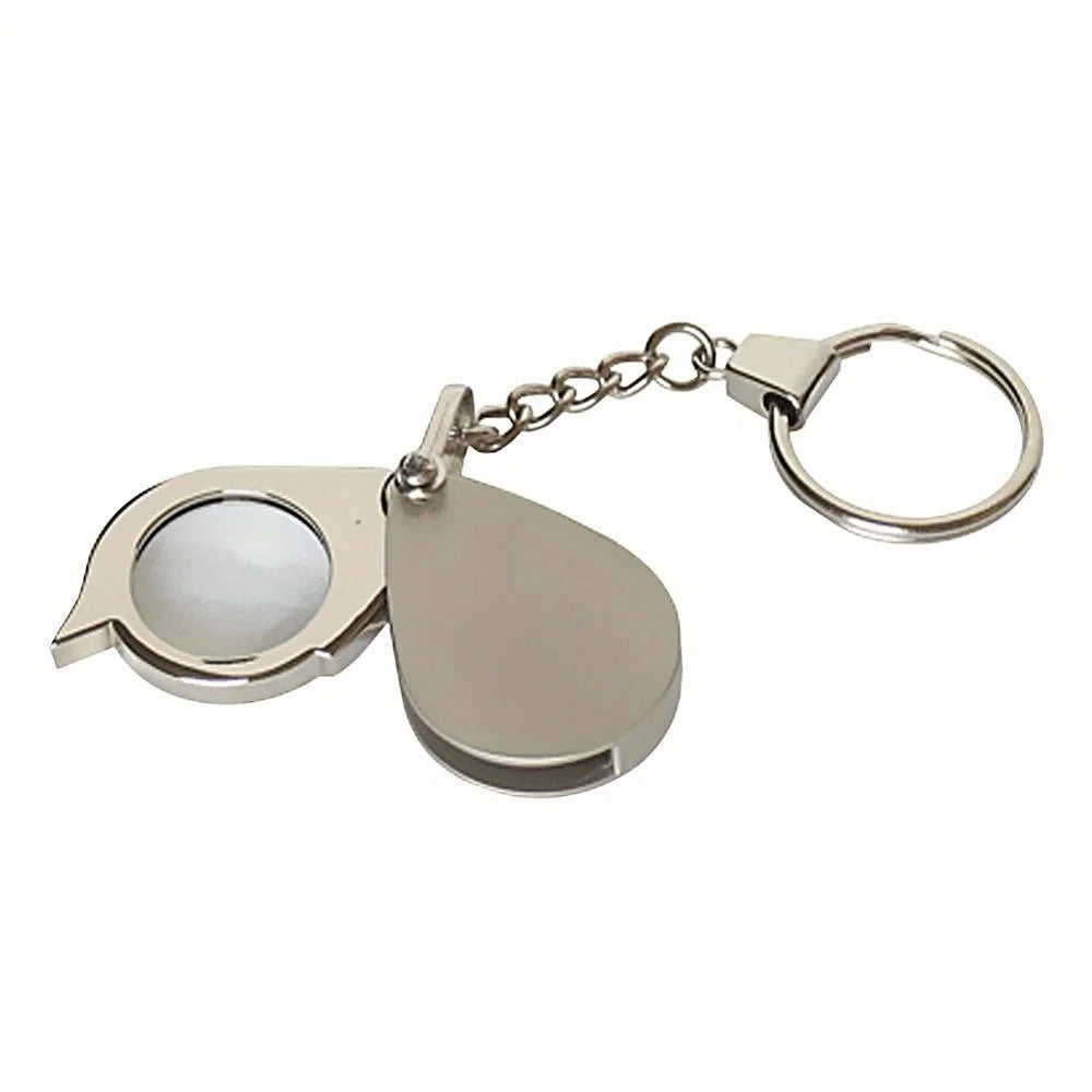 30x Jewelry Magnifying Glass Keychain