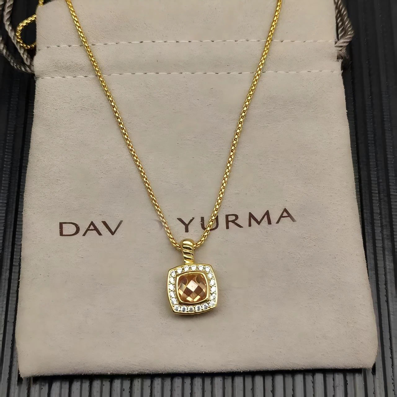 Classic Love Color Pendant Necklace