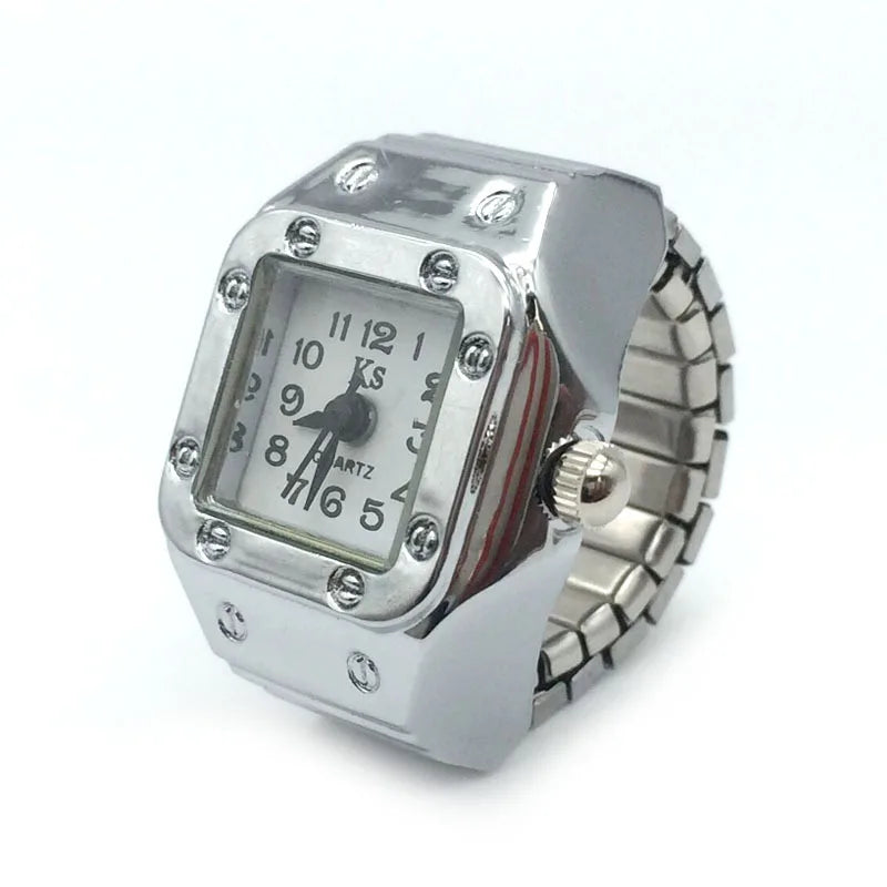 Digital Quartz Finger Watch Ring