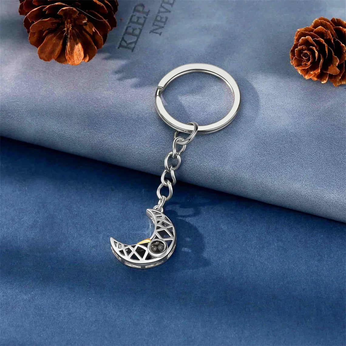 Personalized Custom Sun Moon Photo Projection