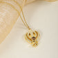 Personalized Projection Necklace Custom Sikhism Symbol