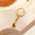 Customized Photo Projection Cross Keychain