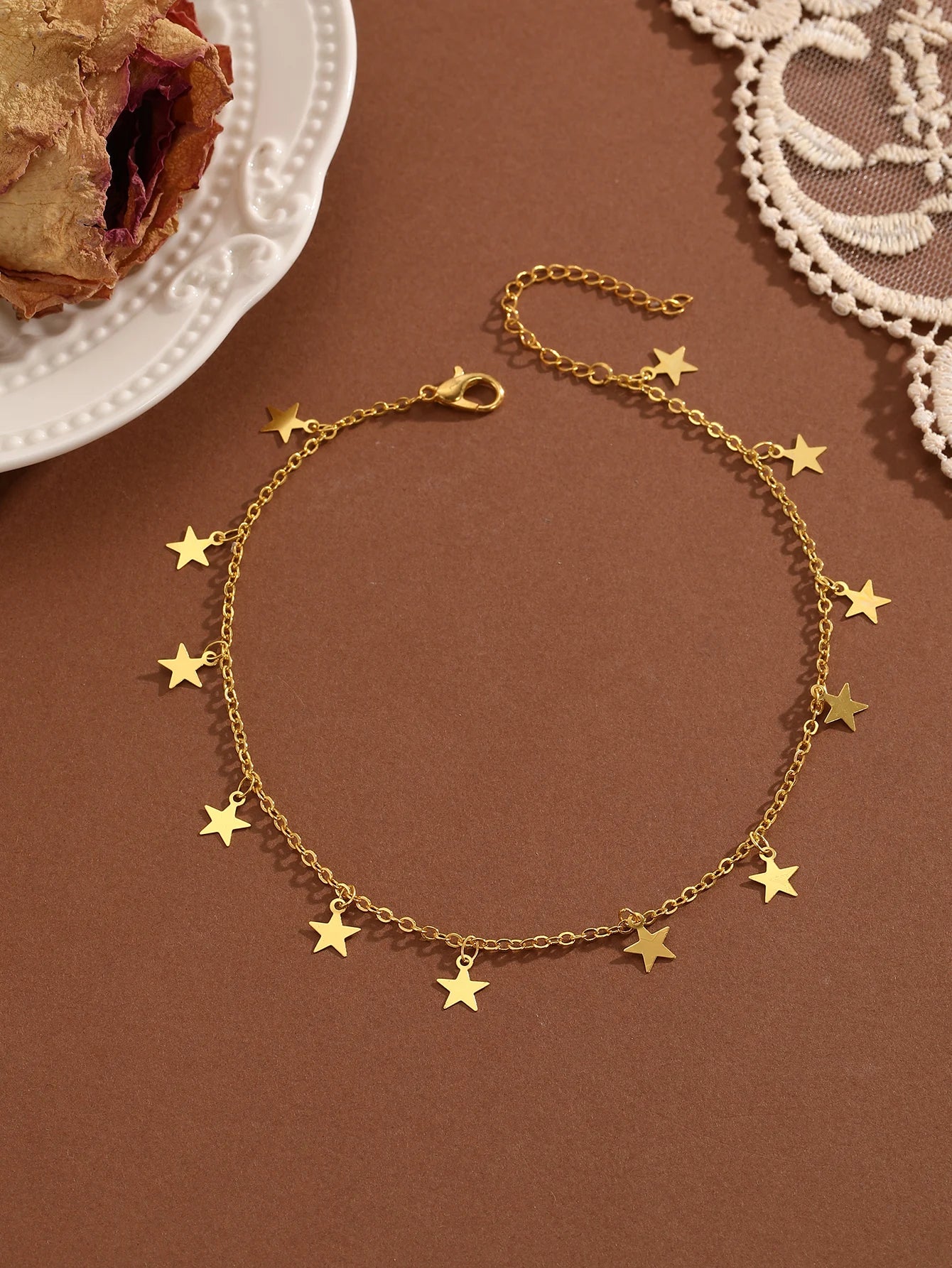 Summer Bohemia Crystal Cubic Zirconia Anklet