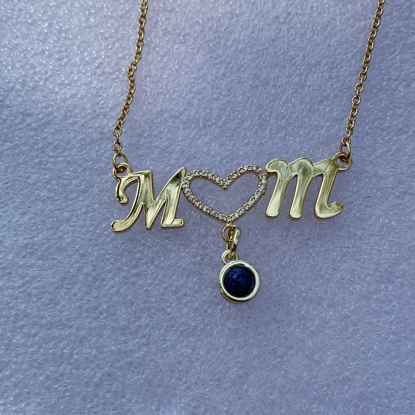 MOM Personalized Photo Necklace