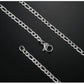 3mm Stainless Steel Figaro Chain Necklace