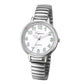 Elastic Stainless Steel Women’s Waterproof Watch with Luminous Hands