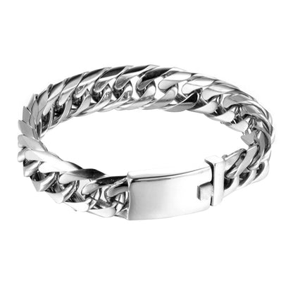 Alloy Cuff Bangle with Buckle