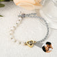 Handmade Pearl Projection Bracelet Custom Photo Luxury