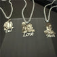 Engraved Personalized Stainless Steel Photo Necklace