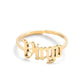 Stainless Steel 12 Constellation Letter Letter Ring